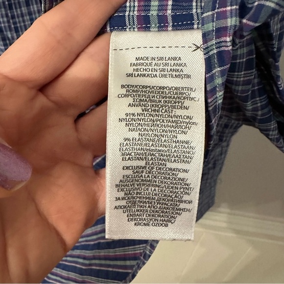 Polo Ralph Lauren Men’s Classic Fit Performance Long Sleeve Plaid Sz XXL GUC - Picture 7 of 8